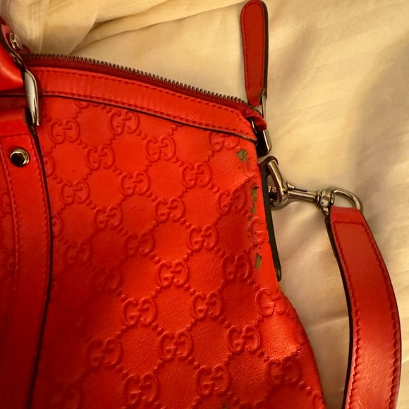 Gucci micro guccissima convertible dome bag orange….. - Picture 9 of 11